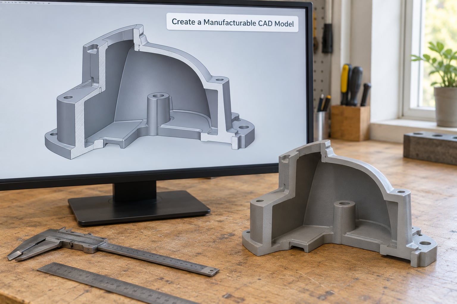 Create a Manufacturable CAD Model