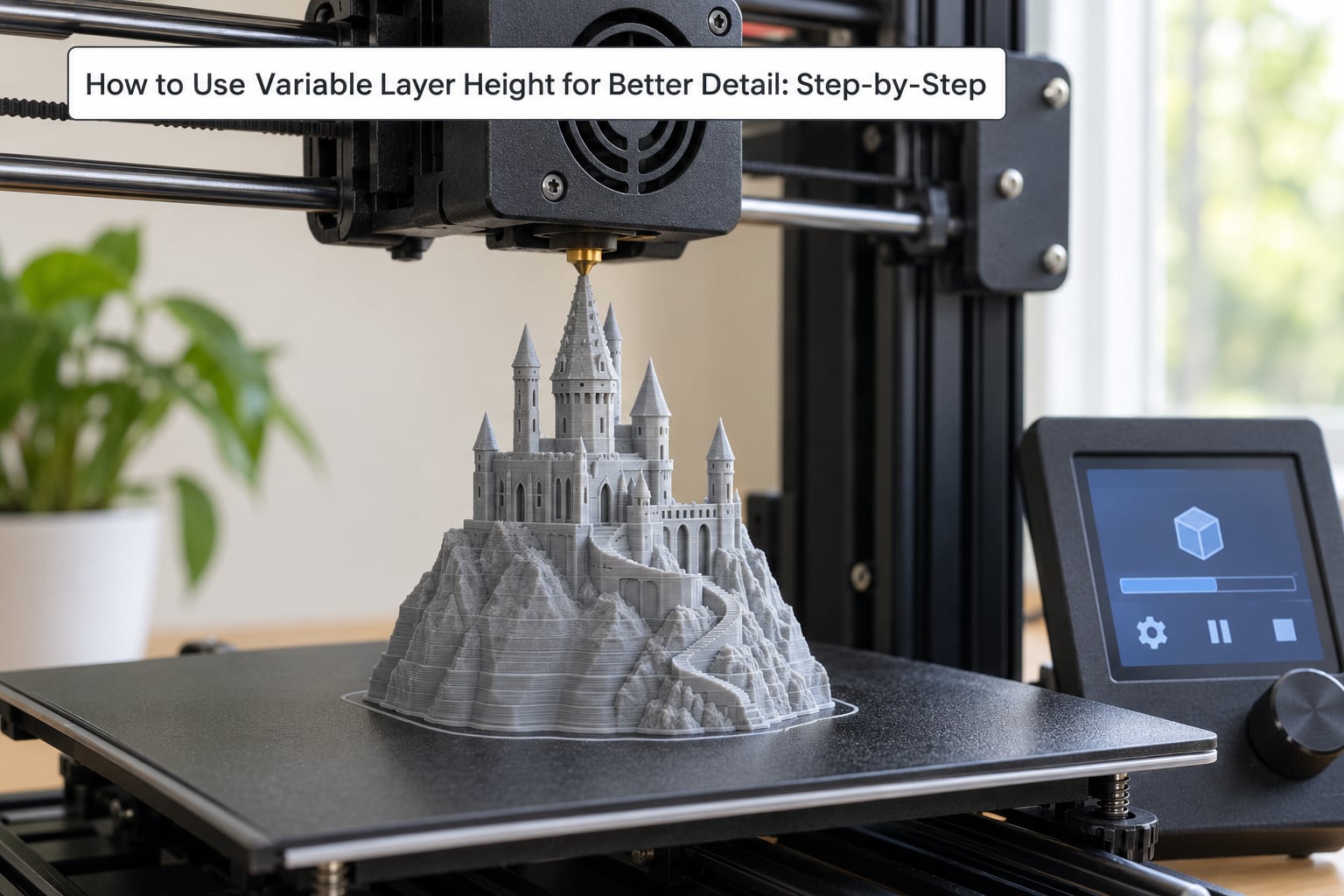 How to Use Variable Layer Height for Better Detail: Step-by-Step