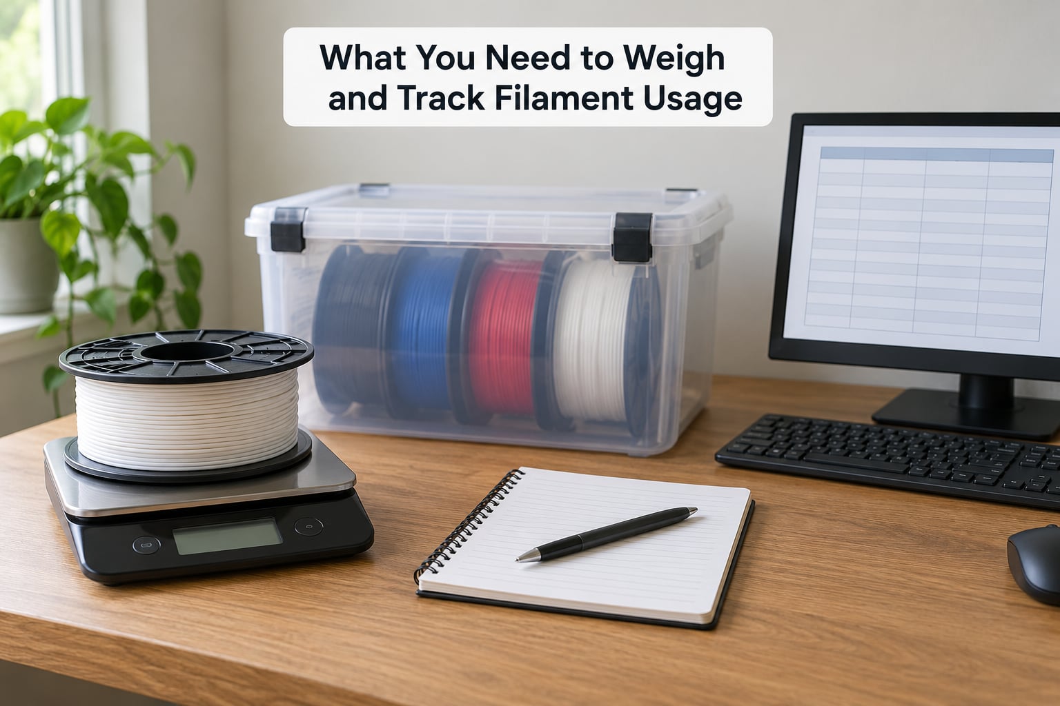 What You Need to Weigh and Track Filament Usage