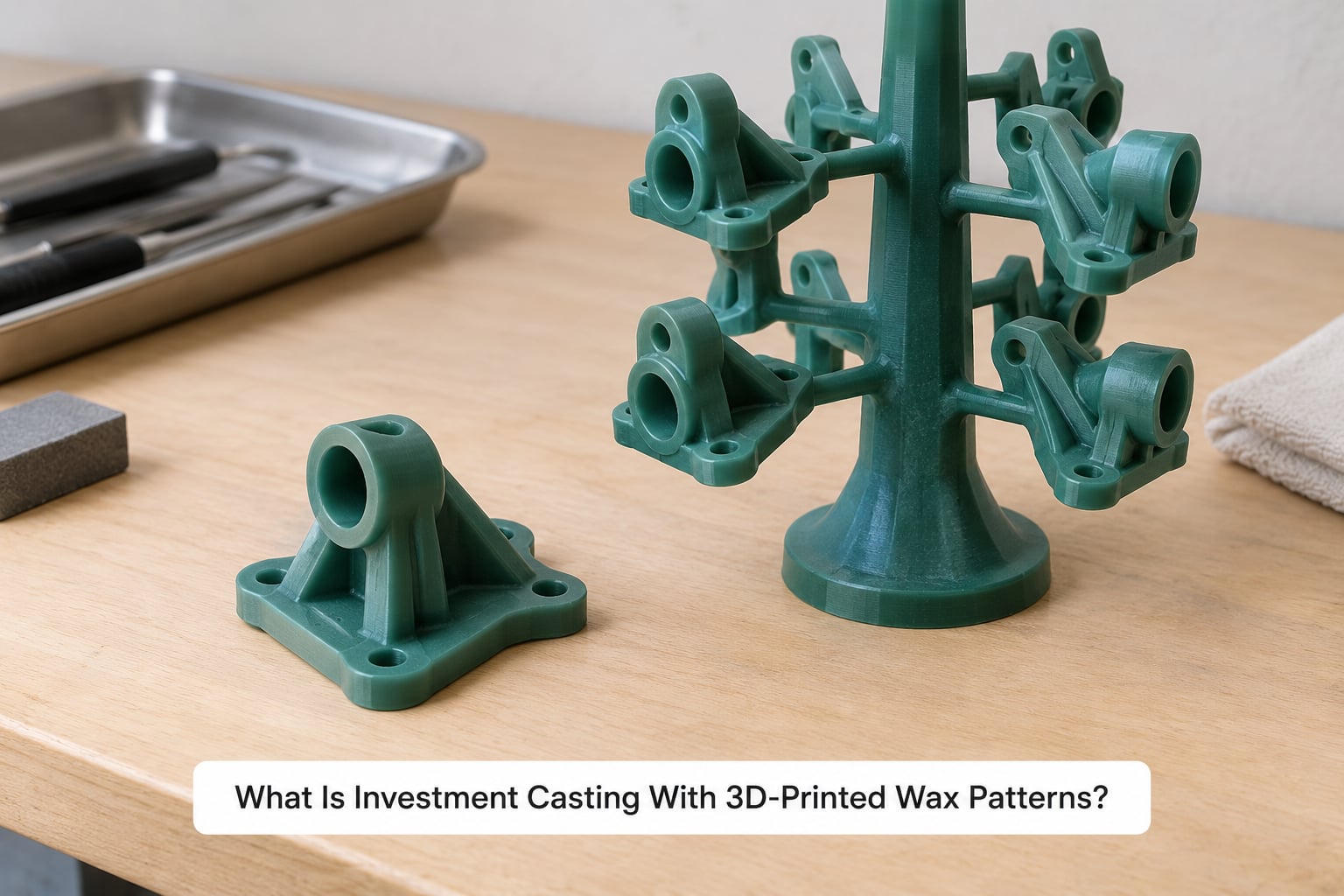 What Is Investment Casting With 3D-Printed Wax Patterns?