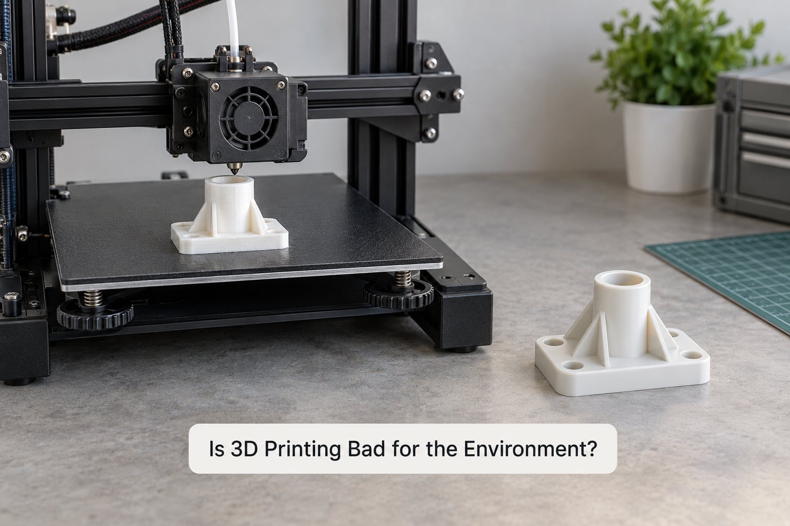 Is 3D Printing Bad for the Environment?
