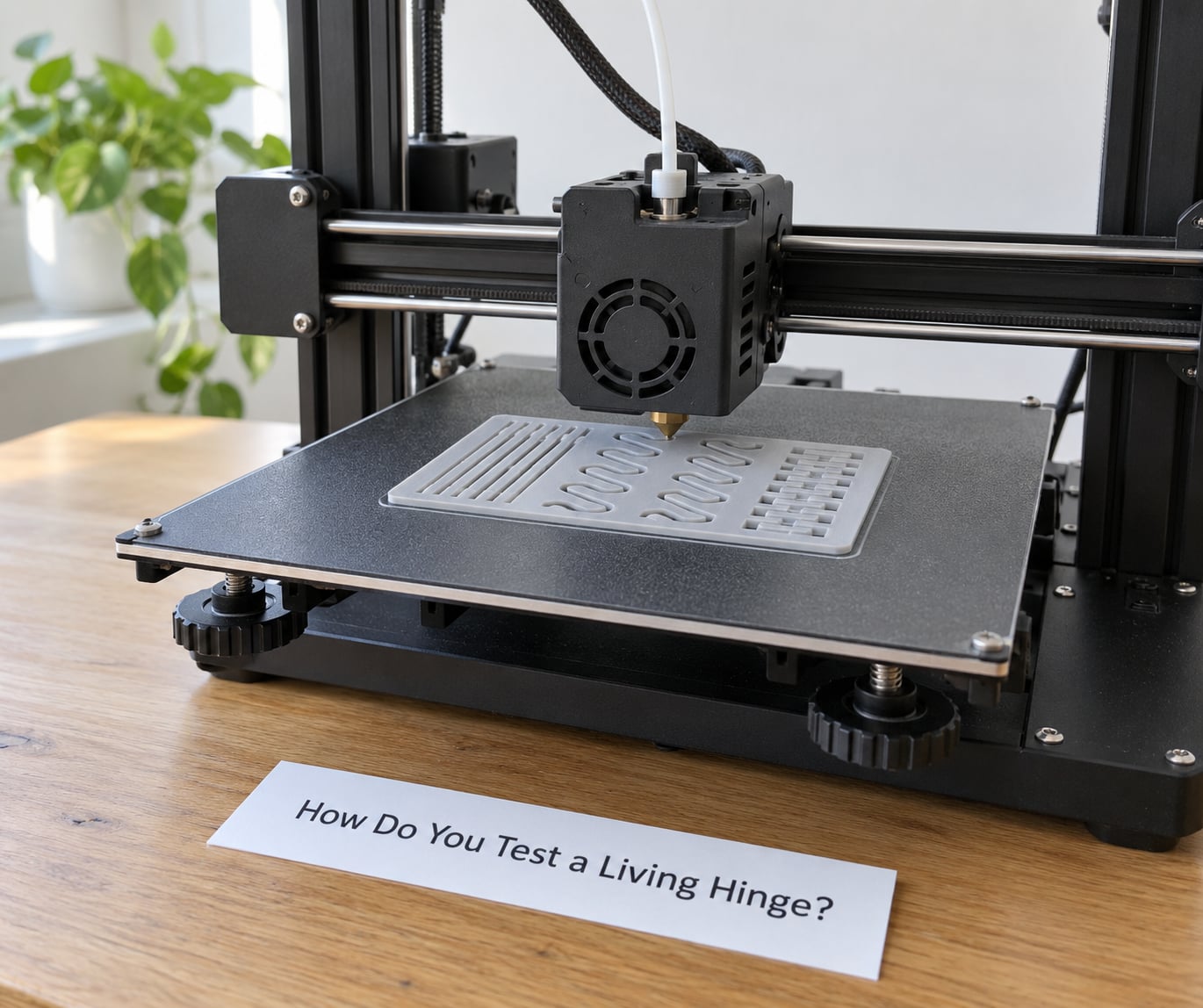 How Do You Test a Living Hinge?