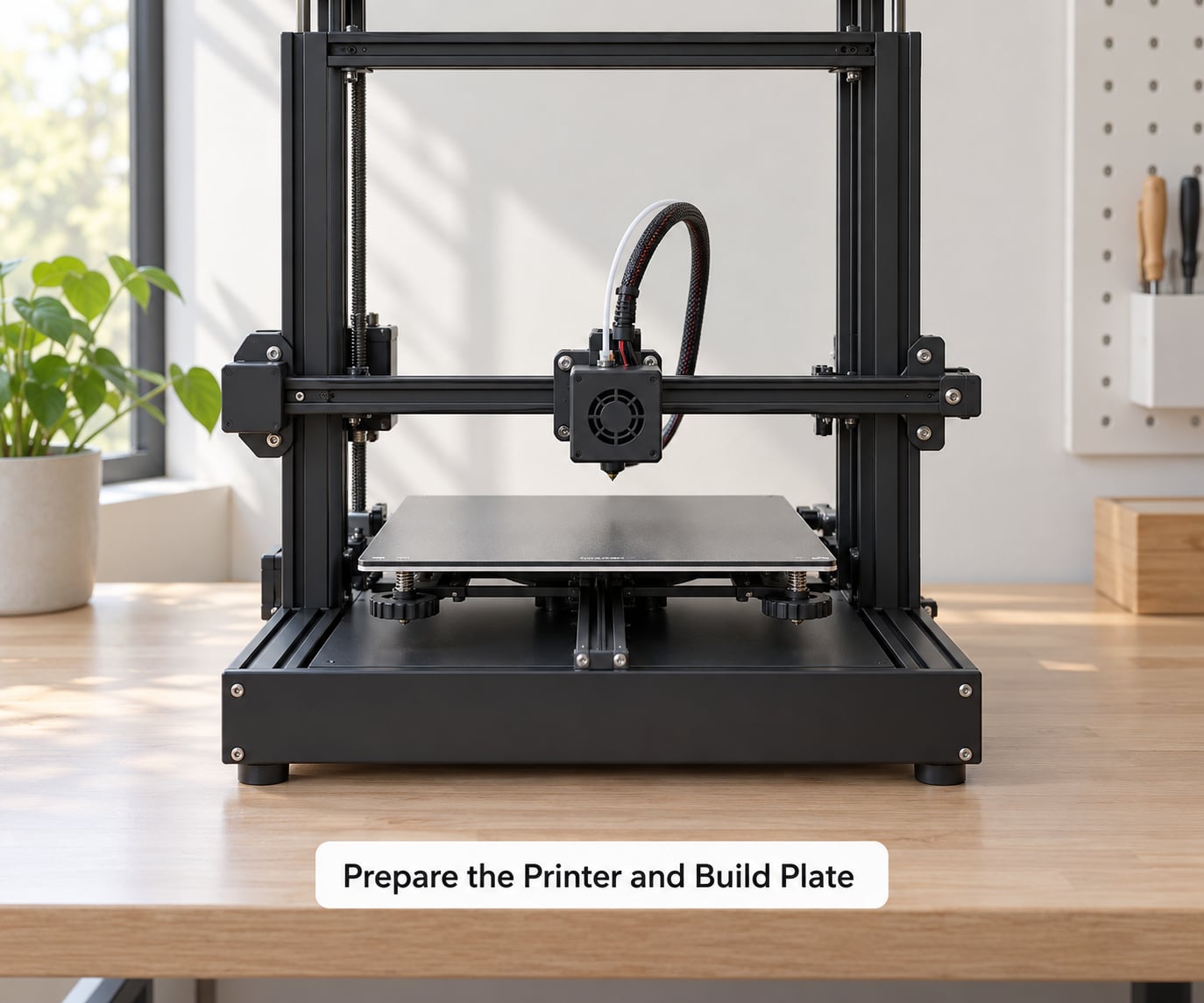Prepare the Printer and Build Plate