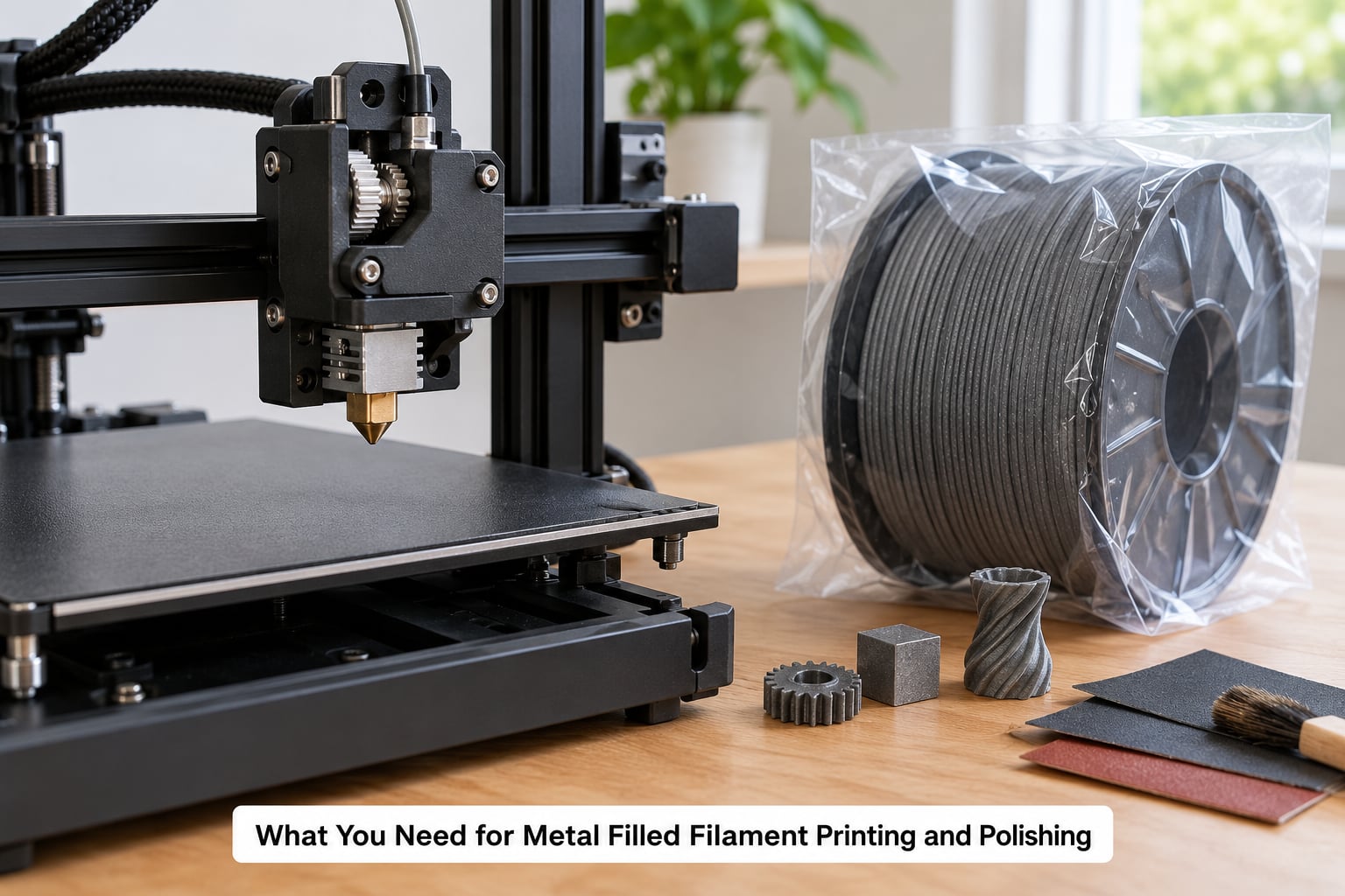 What You Need for Metal Filled Filament Printing and Polishing