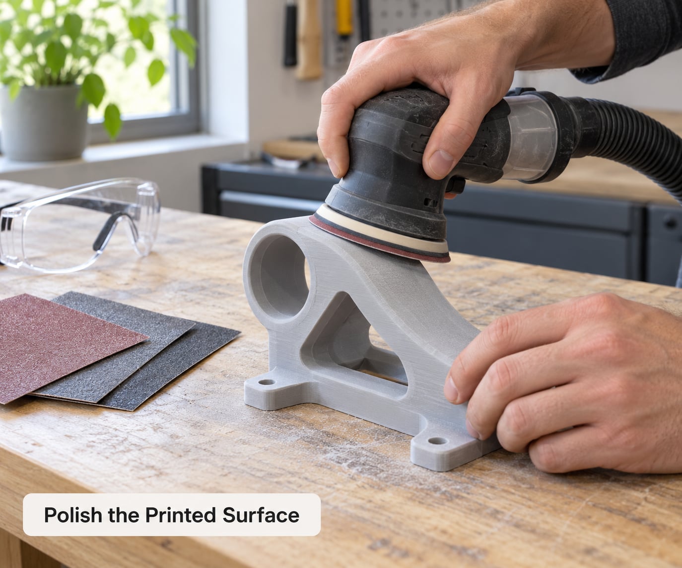 Polish the Printed Surface