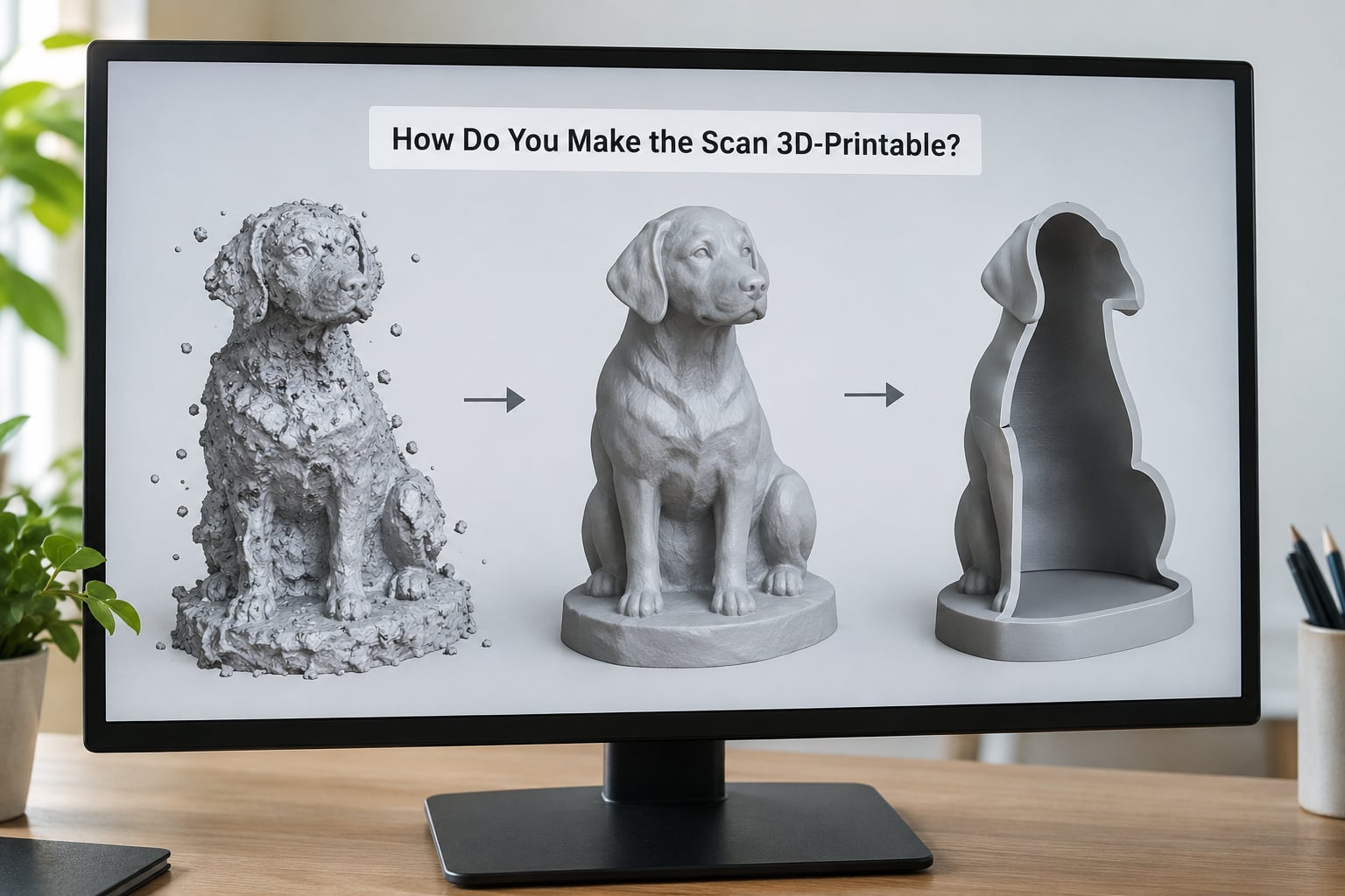 How Do You Make the Scan 3D-Printable?