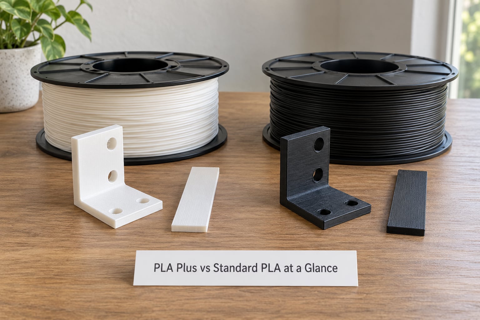 PLA Plus vs Standard PLA at a Glance