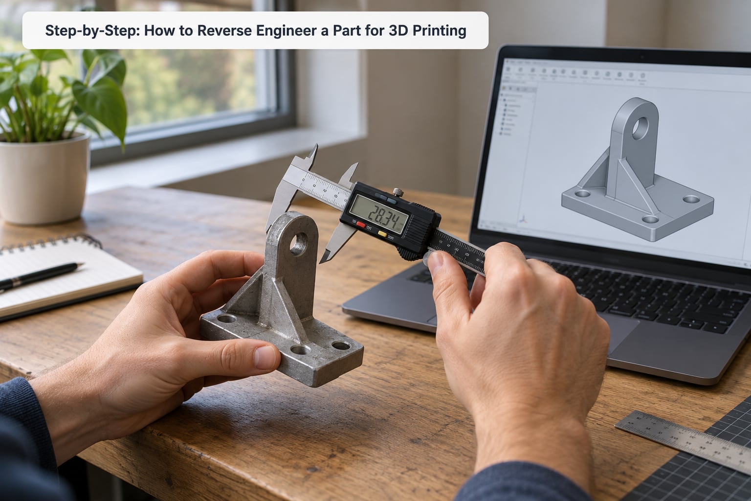 Step-by-Step: How to Reverse Engineer a Part for 3D Printing