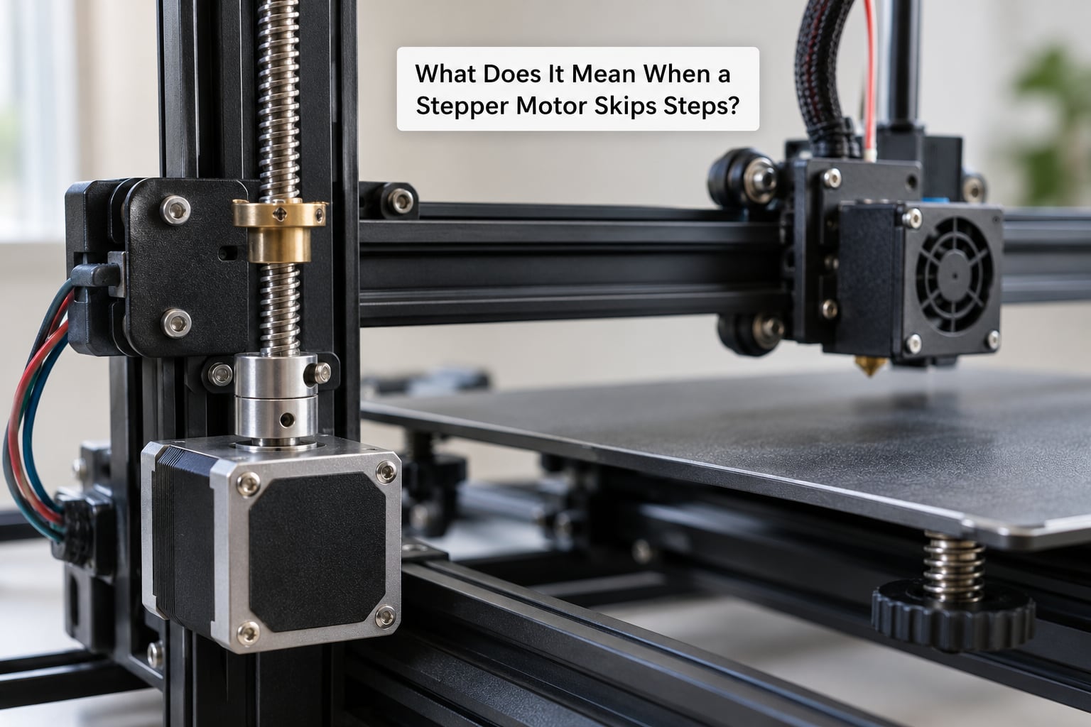 What Does It Mean When a Stepper Motor Skips Steps?