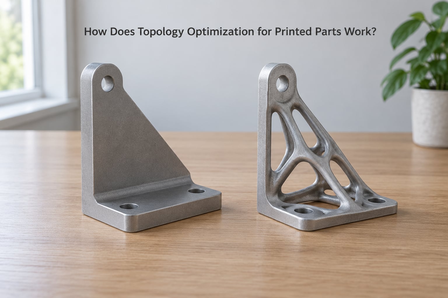 How Does Topology Optimization for Printed Parts Work?