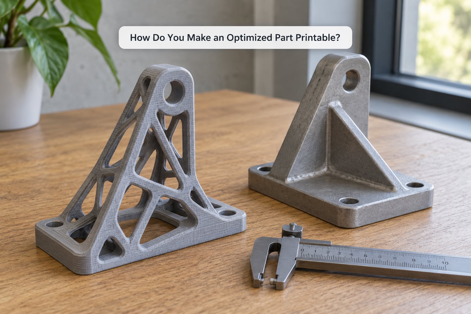 How Do You Make an Optimized Part Printable?