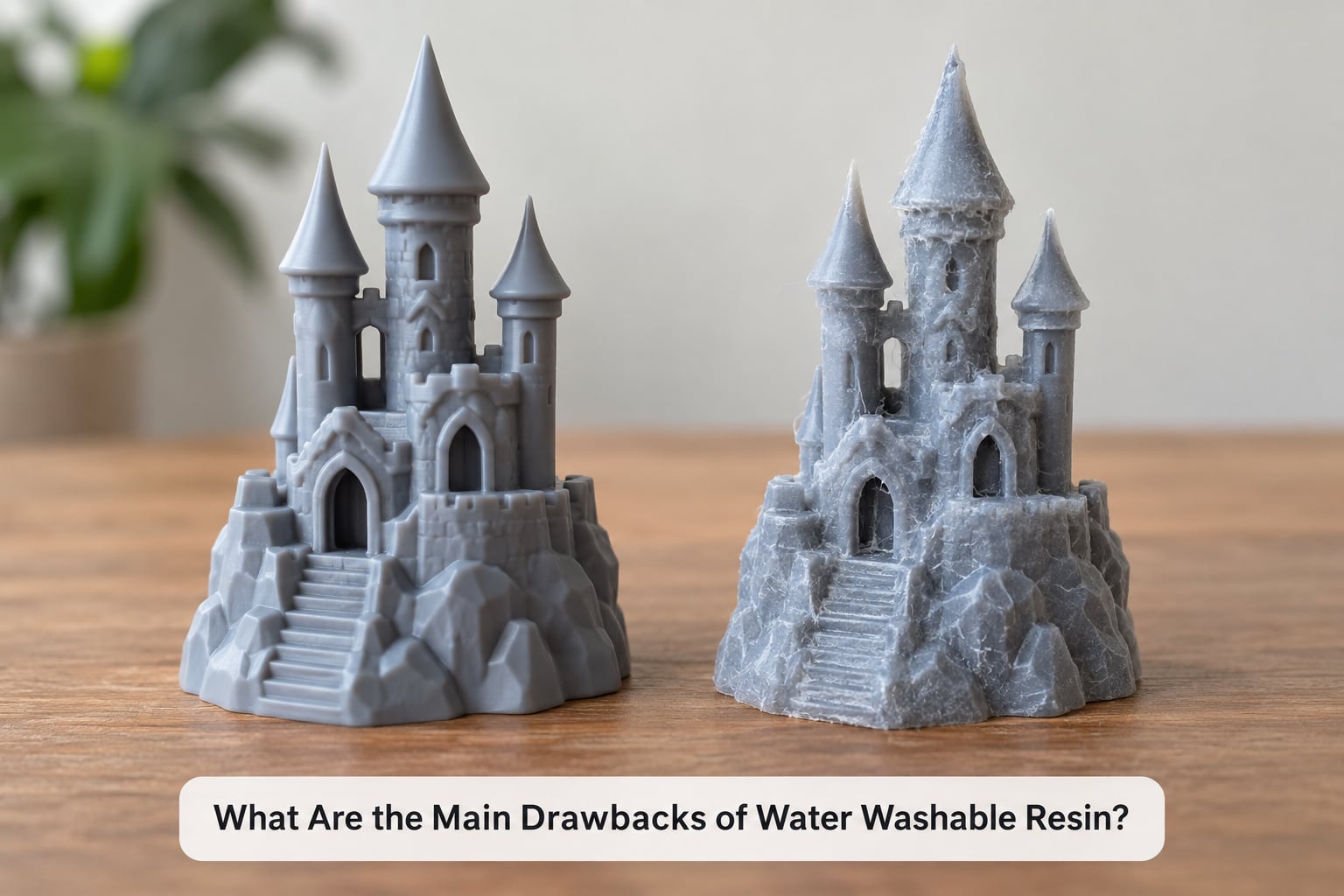 What Are the Main Drawbacks of Water Washable Resin?