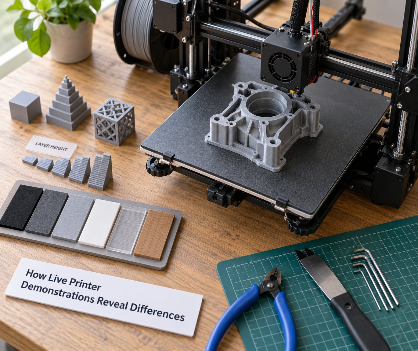 How Live Printer Demonstrations Reveal Differences